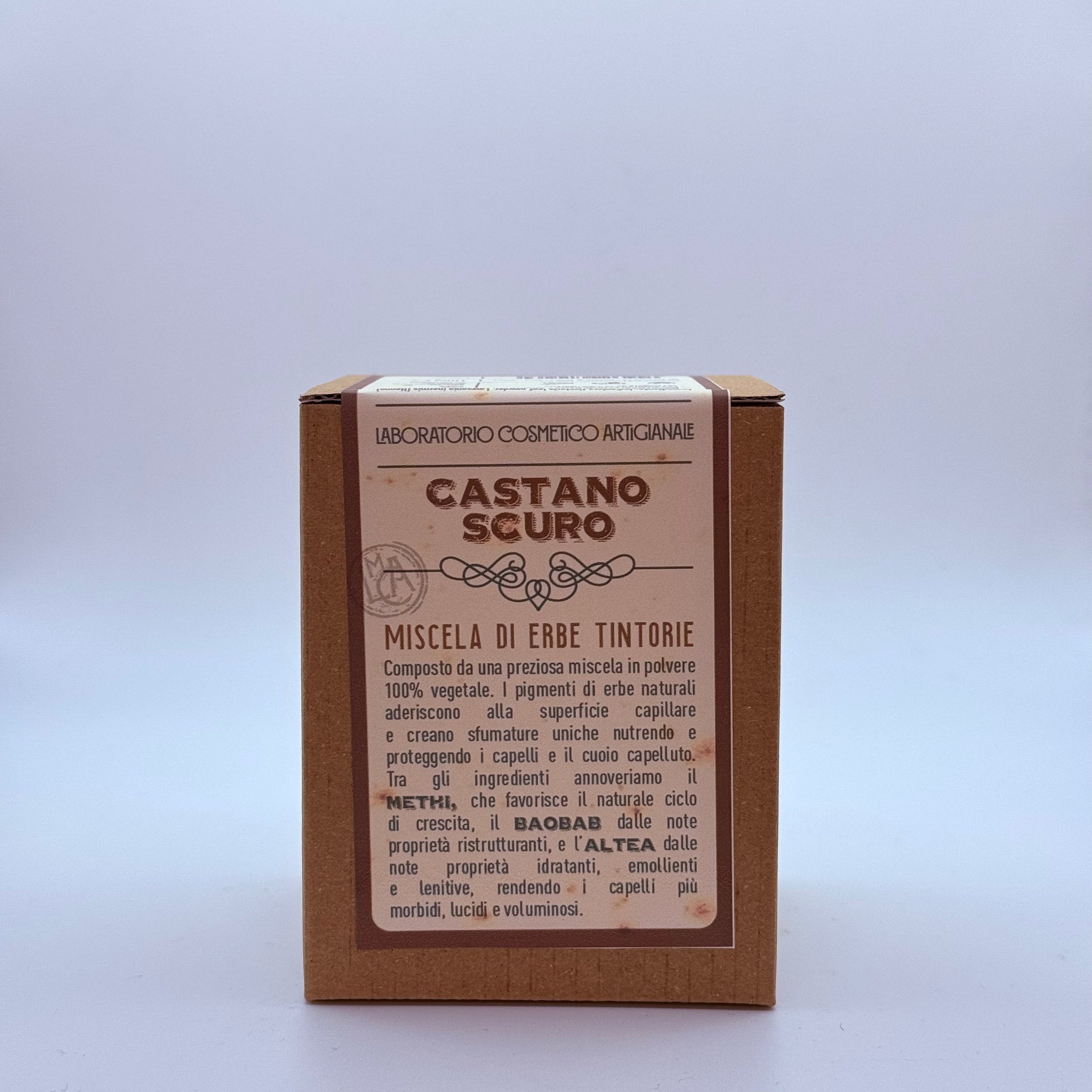 Miscela di Erbe Tintorie - Castano Scuro 300 gr