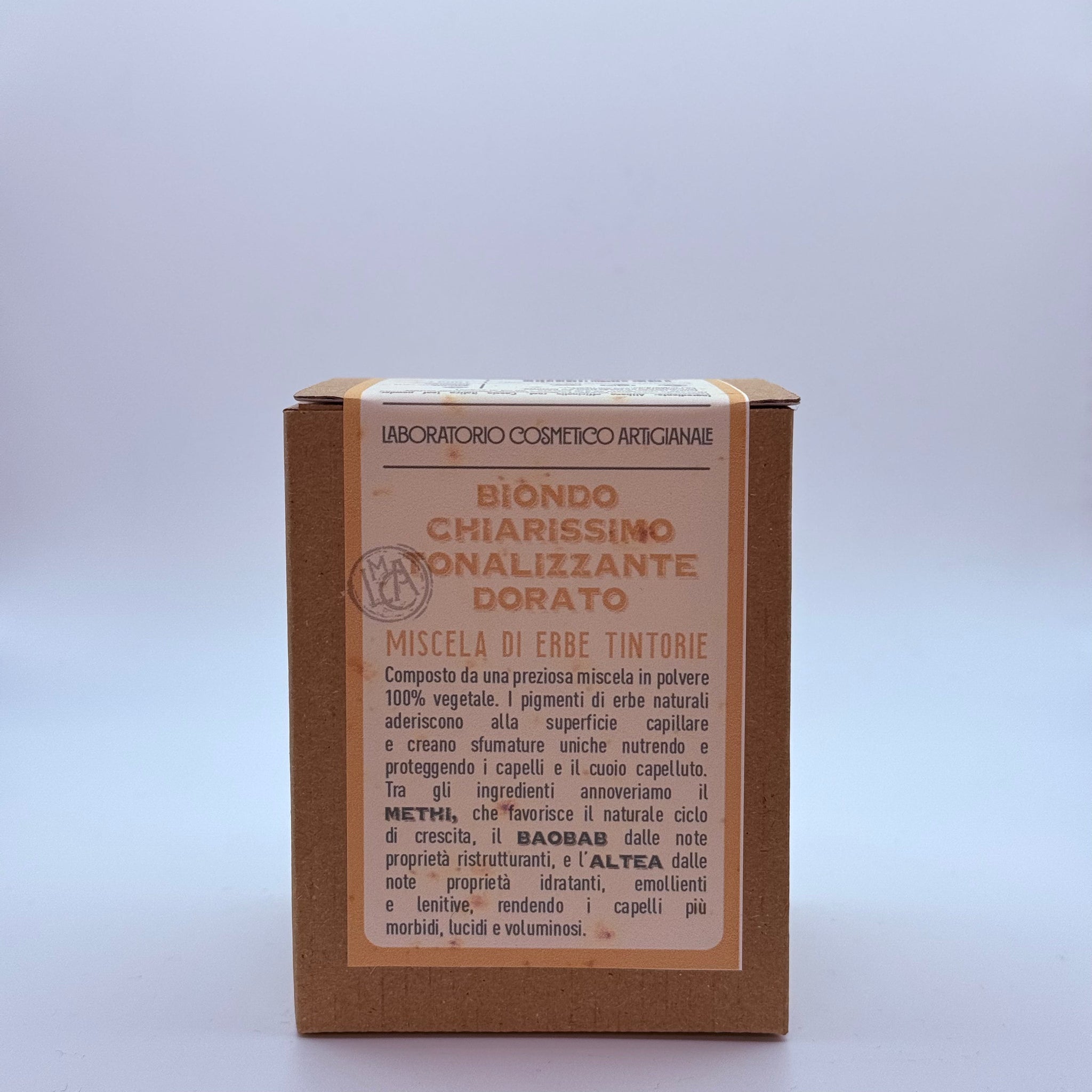 Miscela di Erbe Tintorie - Biondo Chiarissimo Tonalizzante Dorato 300 gr